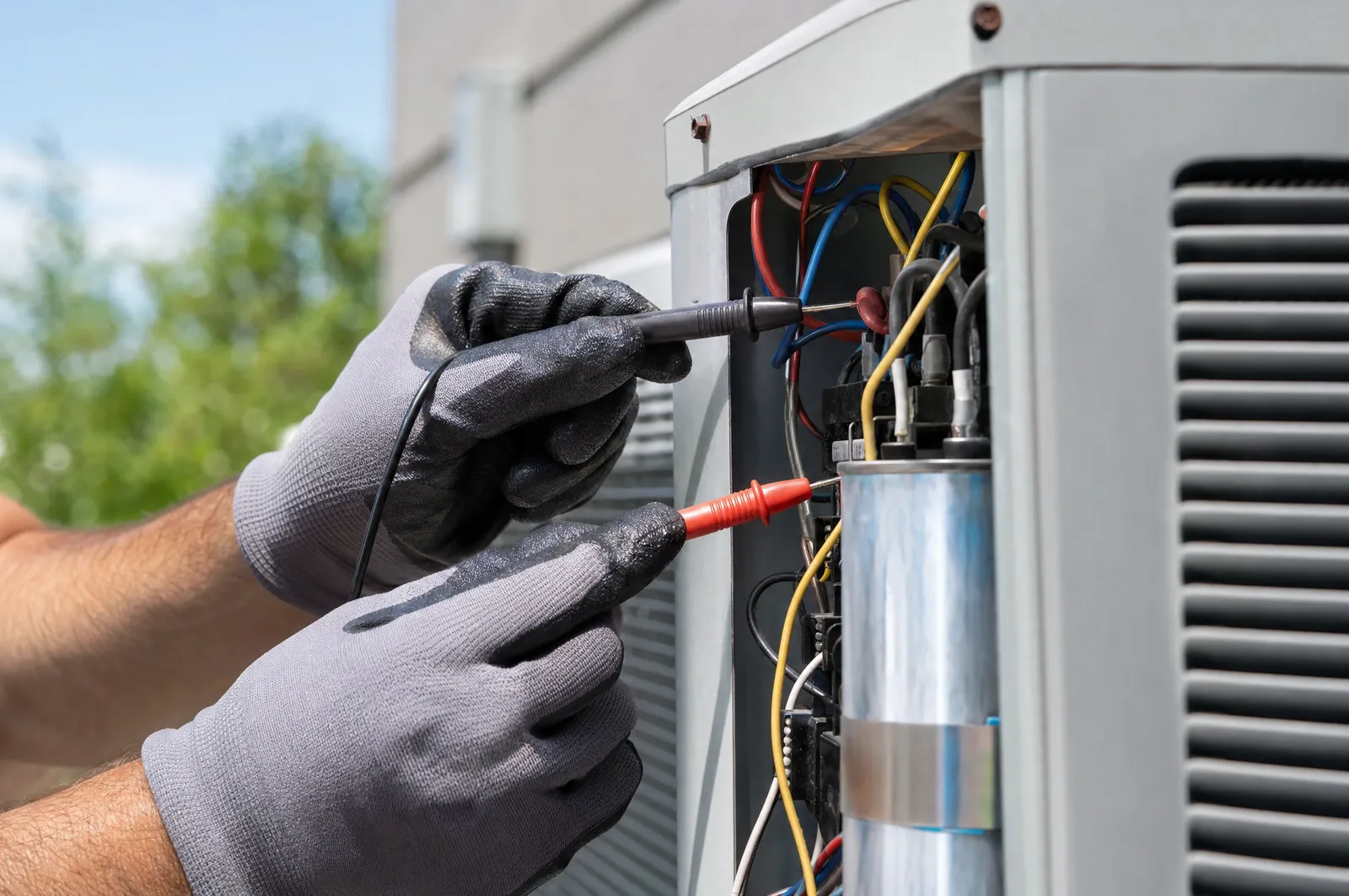 The Most Common AC Breakdown in a DFW Heat Wave Is a Twenty-Dollar Capacitor